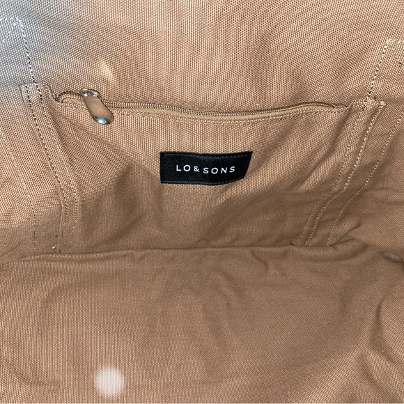 Lo & Sons Brown Travel Bag Catalina Deluxe Large - Picture 15 of 16